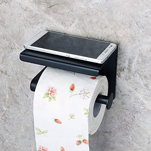 SMLJLQ držač toaletnog papira od nerđajućeg čelika oprema za kupatilo hardver za kupatilo polica zidni držač peškira držač toaletne