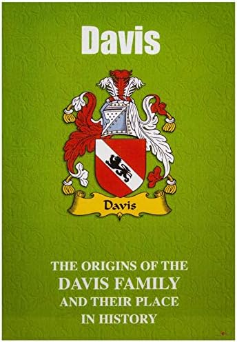 I Luv doo Davis Family Povijest Prezimena Brošura sa kratkim povijesnim činjenicama Pokloni Porodični pokloni Mini Knjiga