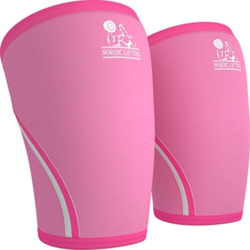 Nordijsko podizanje koljena rukava srednje ružičaste pakete sa kettlebells 22 lb