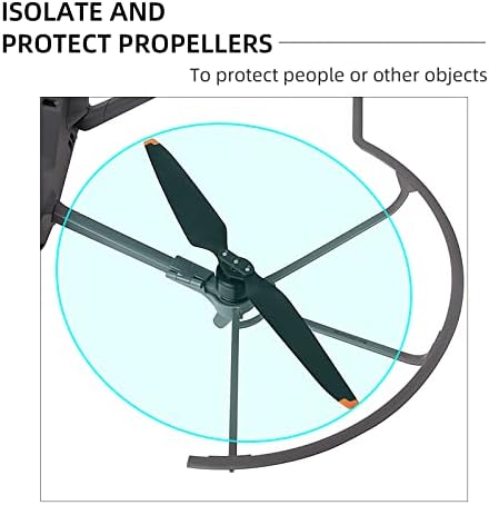 Mookeeson FPV propelerski zaštitni zaštitni kavez zaštitni poklopac jednostavan instalacija za DJI