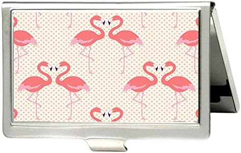 TuMeimei Flamingo Bird Pattern Dizajn Držač Za Vizit Karte Personlizovani Profesionalni Držač Za Vizit Karte Od Nerđajućeg Čelika