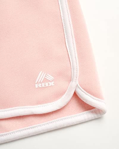 RBX Girls 'aktivni set kratkih kratkih hlača - 2 komada rupe srušene dukseve i znojne šort