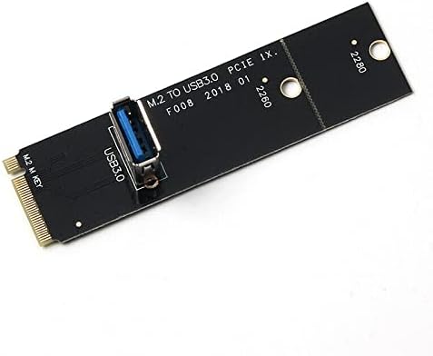 ACXICO 2pcs NGFF M.2 na USB 3.0 Transfer PCI-E adapter za rezervaciju za rudarsku mašinu