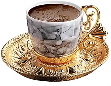 Tabela posuđa Kombarilica za kafu set za 6 osoba 4 oz grčke kave espresso žene muškarci poklon housewarming wedding unisex