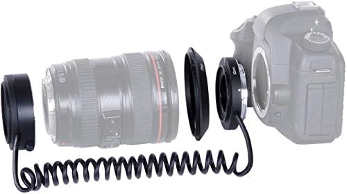 MOVO AF Converter za reverse montira za Canon EOS DSLR fotoaparate, uključujući 90d, 80d, 77d, 70d, 7d, 6d, 5d, 1D, digitalni pobunjenik SL3, SL2, T8i, T7i, T6S, T6i, T5i, T5, T4i, T5i, T5, T4i, i više