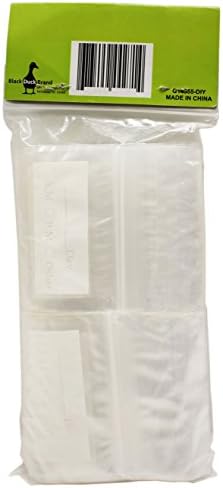 Set od 400 plastičnih kesa za pilule za jednokratnu upotrebu za zatvaranje patke marke Black Duck 3 x 2 sa bijelim blokom za pisanje
