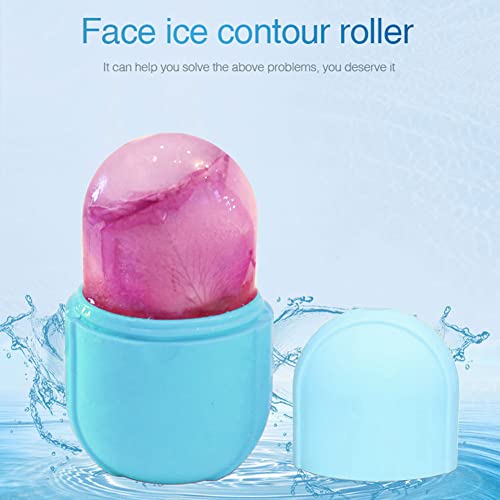 Ice face Roller, Bobuluo facial Ice Roller za višekratnu upotrebu Beauty Ice facial Roller za lice i oči, Silikonski Ice Mould Ice