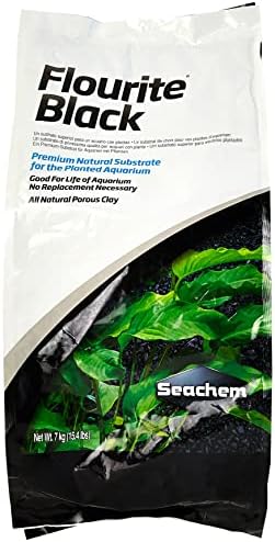 Seachem Flourite crna glina šljunka-stabilna porozna prirodna zasađena podloga za akvarijum 15,4 lbs & amp; Flourish Tabs dodatak