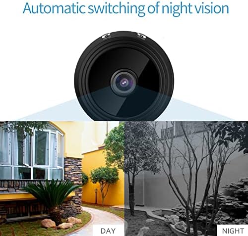 HERLITZ Spy kamera - Skrivena kamera - HD 1080p - Najbolja mini špijunska kamera - Tajna kamera - Nanny Cam - Male kamere za špijuniranje