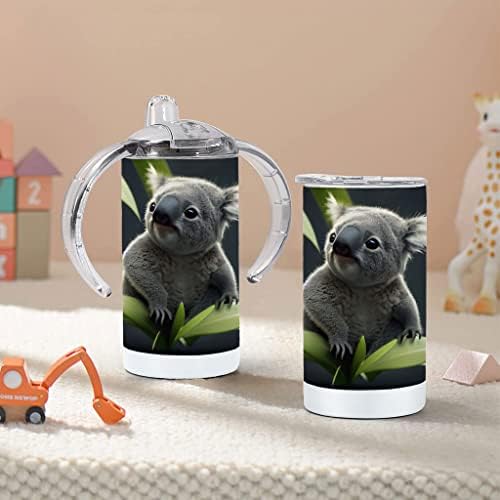 Životinjski ispis sippy čaša - slatka baby sippy kup - Koala Sippy Cup