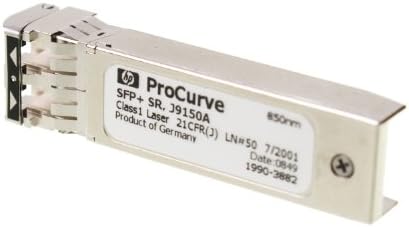 Hewlett Packard HP ProCurve 10-Gbe SFP+ SR primopredajnik-Limited