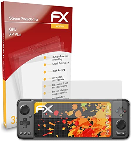 Atfolix zaštitnik ekrana kompatibilan sa GPD XP Plus folijom za zaštitu ekrana, antirefleksnom i FX zaštitnom folijom koja apsorbuje udarce