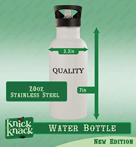 Knick Klack pokloni Sonneteer - 20oz boca vode od nehrđajućeg čelika, srebro
