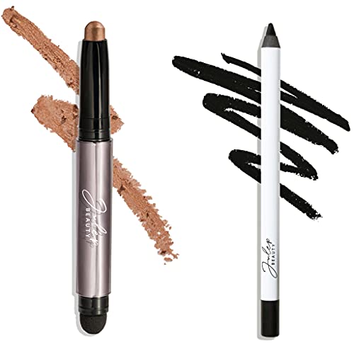 Julep bronzano svjetlucavo sjenilo Stick x najcrnje crno kada je Pencil Met gel olovka za oči Duo