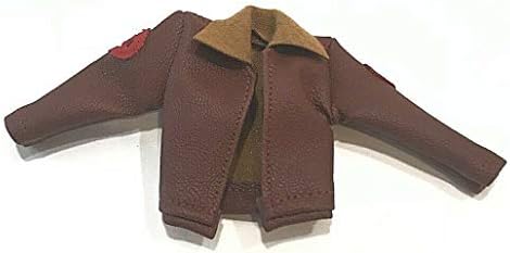 1/12 minijaturna smeđa kratka jakna za 6 marvel legende Mezco ciklop