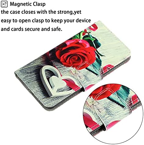 QIVSTAR kompatibilan sa iPhone 12 Pro Max Painted Case moderan elegantan Shell Magnetic Leather Wallet zaštitni Case Shackproof slučaj
