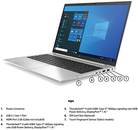 HP EliteBook 850 G8 15.6 inčni Home & poslovni Notebook Laptop, Intel i5 1145g7, vPro , 16GB, 256GB SSD, IPS 1080p, Iris Xe, Wi-fi