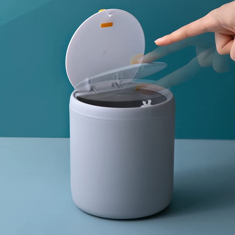 Wyndel smeće može mini smeće kante za smeće za smeće Kućni stol plastični kancelarijski kancelarijski materijal kancelarijski materijal Dustbins Sundries Barrel kutija