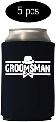 Veracco The Groom and Groomsman Colie Holie Worder Bachelor Party Wedding FavorsGift za predlog Groomsmans