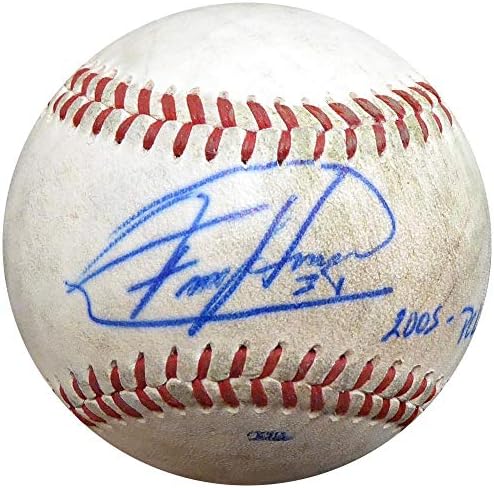Felix Hernandez autogramirani službeni 2005 PCL igra rabljeni bejzbol Seattle Mariners PSA / DNA ITP 4A52829 - MLB autogradna igra