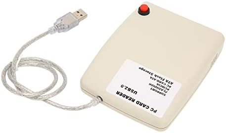 USB2. 0 PCMCIA čitač kartica, čitač PC kartica Podrška za pohranu kartica,68pin PCMCIA kartica na USB adapter Converter ATA čitač