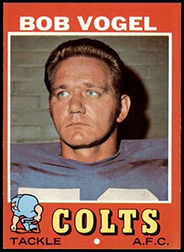 1971 Topps 199 Bob Vogel Baltimore Colts Ex / Mt Colts Ohio St