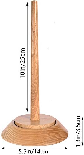 BarvA Veliki Držač Drvene Pređe Napredni Metalni Mehanizam Za Okretanje Lazy Susan Stand Kuglasto Vreteno Šivanje Alata Za Heklanje