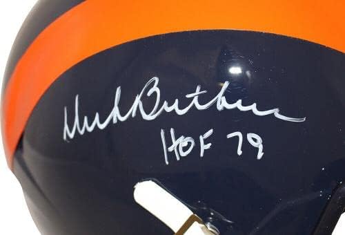 Dick Butkus sa autogramom Chicago Bears F / S 1936 Tribute kaciga HOF JSA 28633-NFL kacige sa autogramom