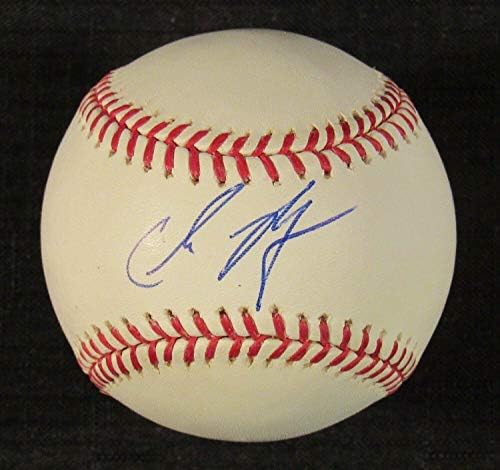 Chris Britton potpisao je AUTO Autogram Rawlings Baseball B108 - autogramirani bejzbol