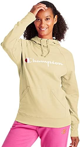 Champion ženski prevoznik fleece Hoodie, Script Logo