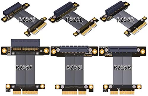 ADT-Link PCIe 3.0 x4 produžni kabel 32g / bps PCI Express 4x grafički ssd raid extender pretvorbe rezervata vertikalna 270 R22SR
