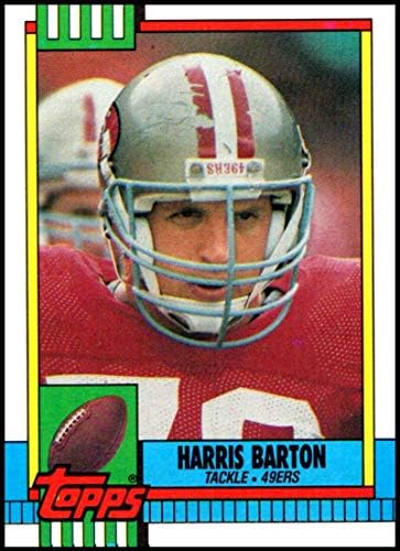 1990. gornje slike 16 Harris Barton 49ers NFL fudbalska karta NM-MT