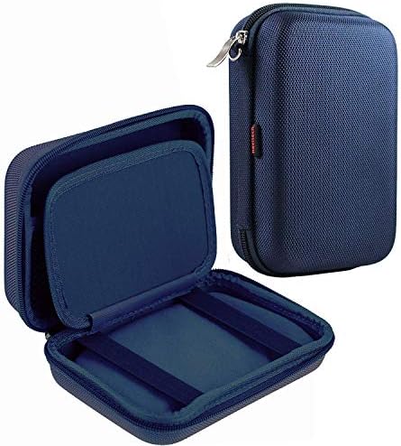 Navitech tamno plava tvrda torbica kompatibilna sa Garmin Drive 51LMT-S