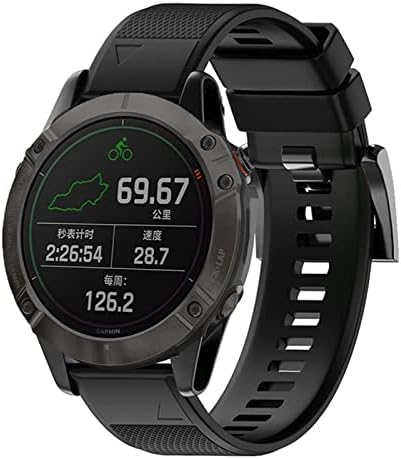 Eeomoik traka za pametni sat za Garmin Fenix 7 7x 6 6X 5X 5 3HR 935 945 silikonska narukvica za brzo oslobađanje traka za sat 22 26mm