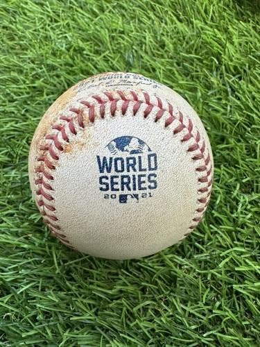2021 World Series Game 2 Game Polovna bejzbol Atlanta Braves MLB Ovjerenik - MLB igra Polovne base baseball