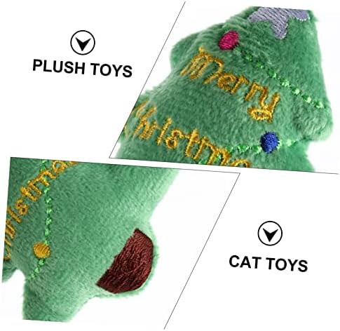 MIPCASE 3pcs lutke CAT Creative isporuke kućni ljubimac za božićni dizajn žvakanje kućnih igračaka žvakanja puppenaca mačke za pse