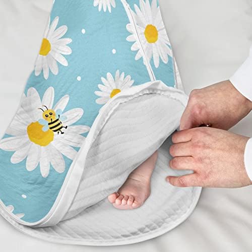 VVFelixl vreća za novorođene bebe - tratinčica Flowers Bee Baby Nosivi pokrivač - vreća za spavanje za spavanje za dječje - spavanje