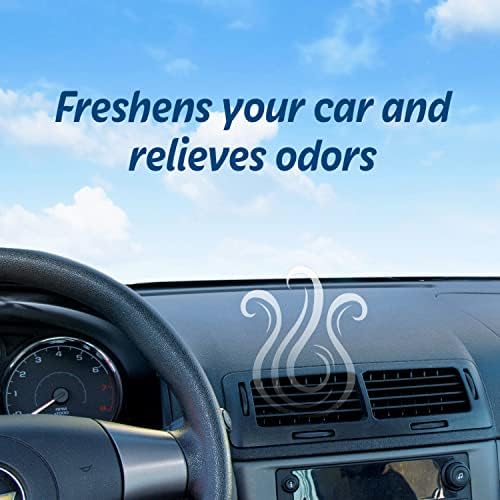 Osvježite svoj osvježivač automobila, eliminator mirisa, mirisan gel može, novi auto miris, 4,5 oz, osvježite automobil