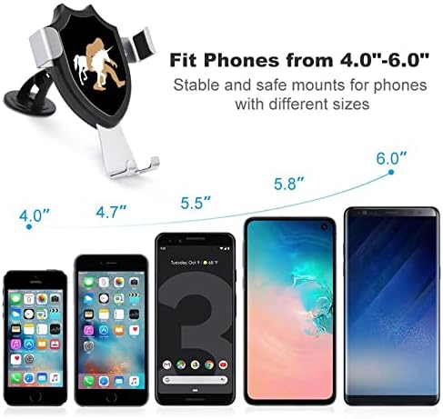 Bigfoot noseći jednorog nosač telefona nosača za montiranje u univerzalnom nosaču telefona modni automobil za muškarce
