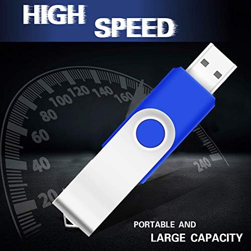 8GB USB rasutih pogona 100 paketa, Eastbull USB 2.0 Flash pogon Bušili palac paket paketa Memory Stick okretni pogoni olovke