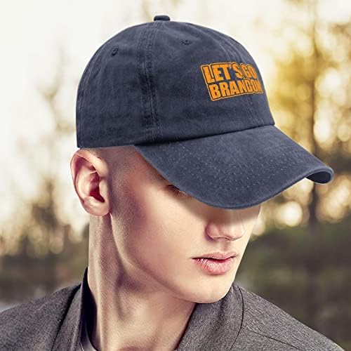 2024 FJB Lets Go Brandon Tata šešir za muškarce 90-ih Vintage oprani traper podesivi šeširi