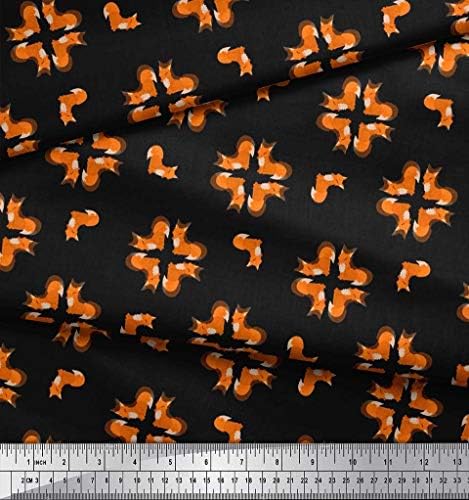 Soimoi pamučni dres tkanina Fox Kids tkanina print by Yard 58 inch Wide