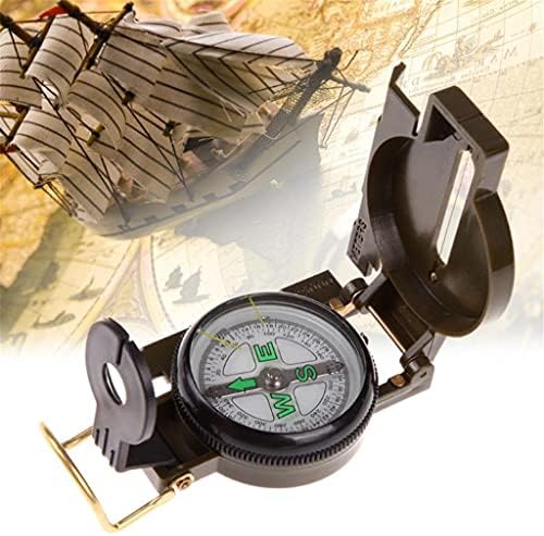 FZZDP Prijenosni sklopivi objektiv Kompas modni multifunkcijski vanjski objektiv Kompas za kompas Displass