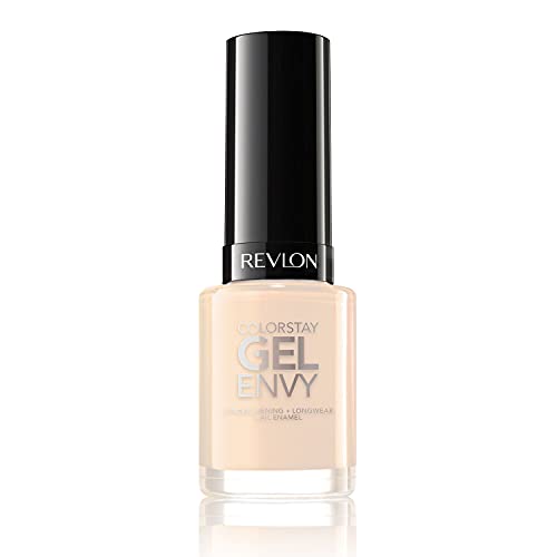 Revlon ColorStay Gel Envy longwear lak za nokte, sa ugrađenim osnovnim premazom & sjajni sjaj, u Nude / braon, 540 Šah-mat, 0.4 oz