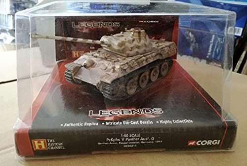 za Corgi njemački vojni Panther tip G tenk 1/50 DIECAST Model završen tenk