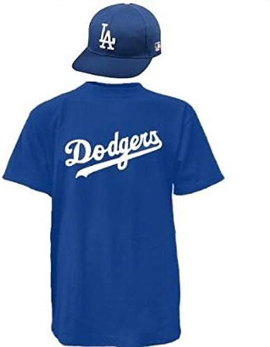 Majestic Los Angeles Dodgers Cap & Jersey licencirana replika / tee Combo