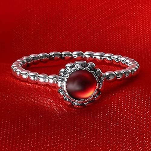 Ploy Pailin Žene Modni Nakit 925 Srebrna Ruby Gem Vjenčanje Angažman Bridal Rin