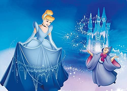 Pozadina fotografije princeze Pepeljuge 7x5ft plava i srebrna zamka zimska princeza fotografija pozadina za djevojku princezu Sretan