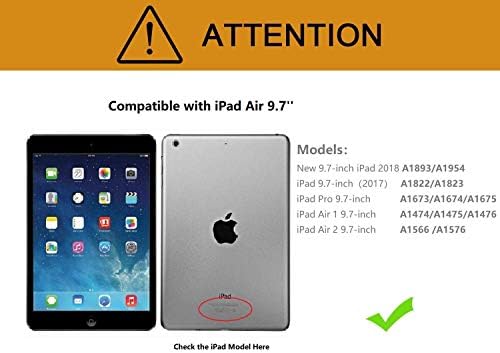 HOJIN [3-Pack] zaštitnik ekrana kompatibilan sa iPad 9.7 inch iPad pro 9.7-Inch/iPad Air 2/iPadAir 1 kaljeno staklo za iPad 6th/5th