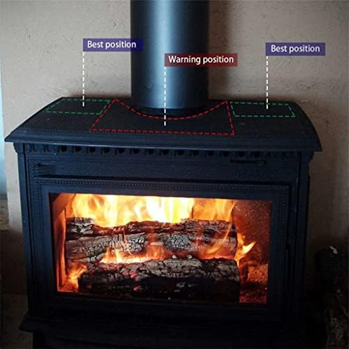SCDCWW kamin sa 5 oštrica na toplotni pogon peći ventilator Log drveni plamenik mirna ventilatorska kuća efikasna distribucija toplote
